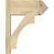 Ekena Millwork Westlake Rough Sawn Arts and Crafts Outlooker, Douglas Fir, 8"W x 18"D x 22"H OUT08X18X22WTL03RDF - alternate 2